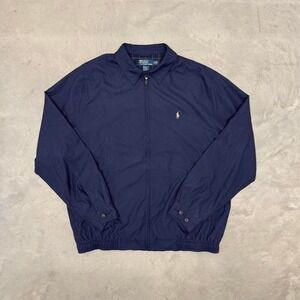 Vintage polo Harrington zip up jacket size XL ralph lauren‎ preppy